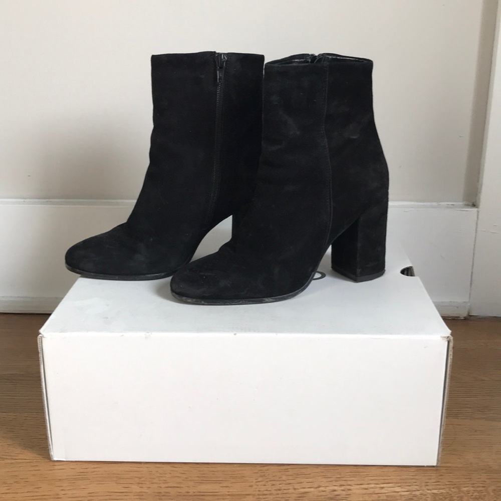 Aldo Piralia Ankle Boot Black Suede
